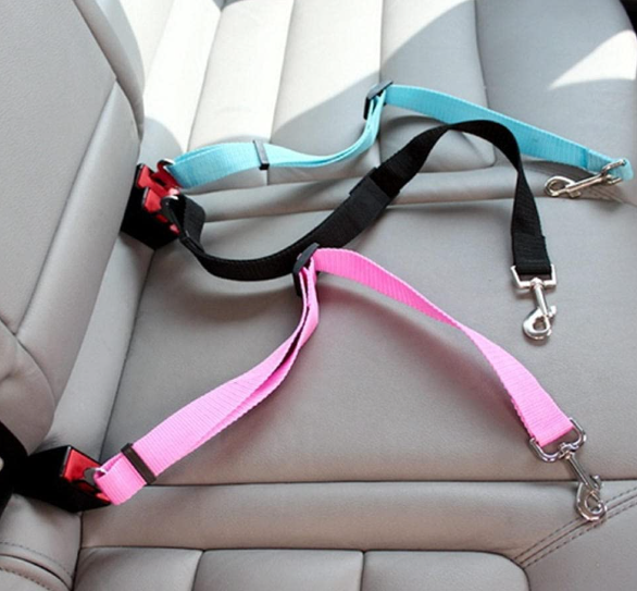 CORREA PAR PERRO CON BROCHE PARA CARRO REF MO-778