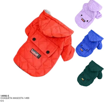 ROPA CHAQUETA MASCOTAS REF 14996-5