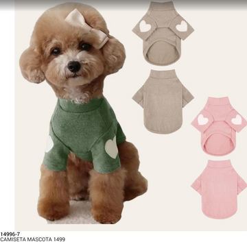 CAMISETA MASCOTAS REF 14996-7