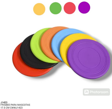 FRISBEE PARA MASCOTAS REF 17.5 CM CWWJ1423