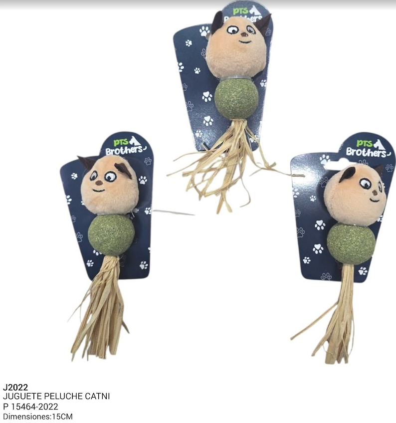 JUGUETE PELUCHE CATNIP REF 15464-2022
