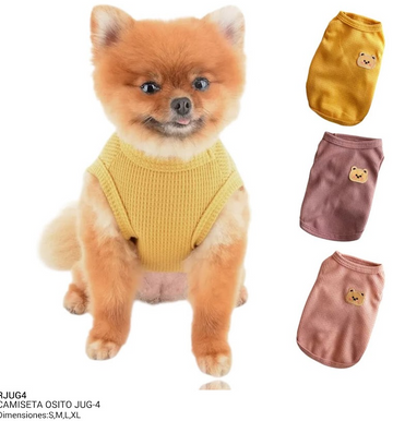 ROPA DE MASCOTAS BROTHERS REF JUG-4