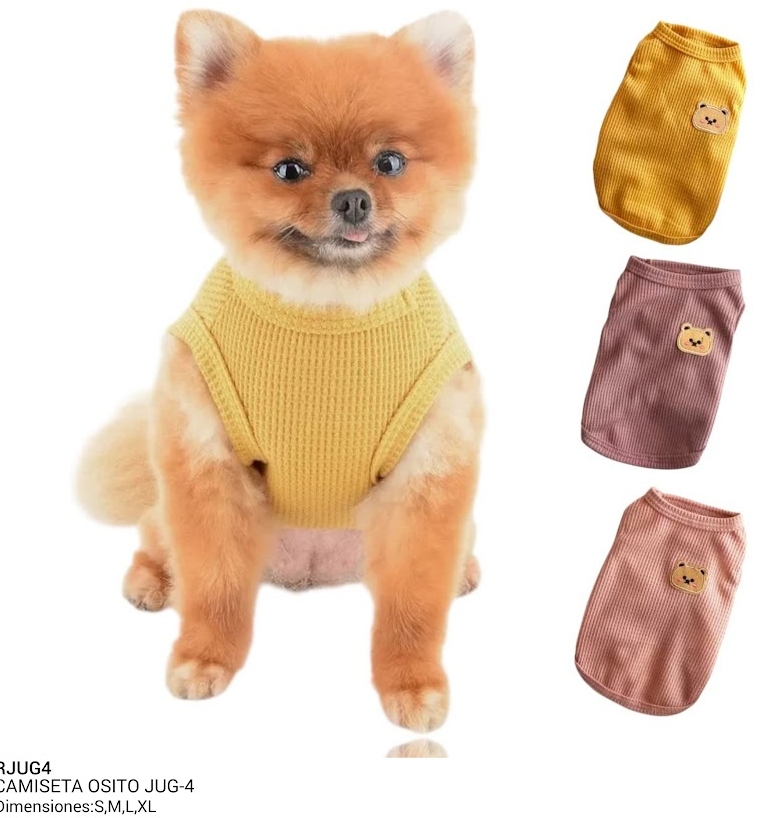ROPA DE MASCOTAS BROTHERS REF JUG-4