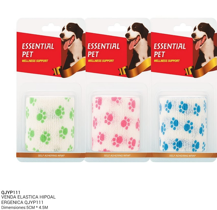 VENDA ELASTICA AUTOADHESIVA HIPOALERGENICA REF QRYP111