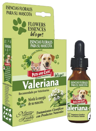 ESENCIA VALERIANA 25ML PETS AND