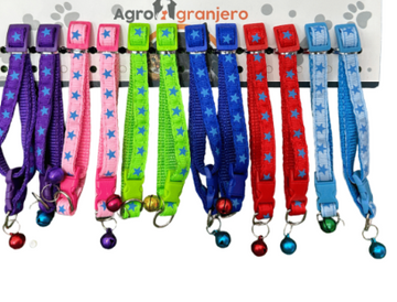 COLLAR ESTAMPADO PARA GATO REF 81