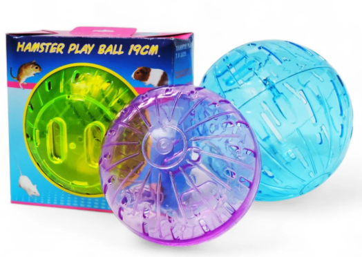 BOLA PARA HAMSTER EN ACRILICO 19CM REF PLAYBALLG