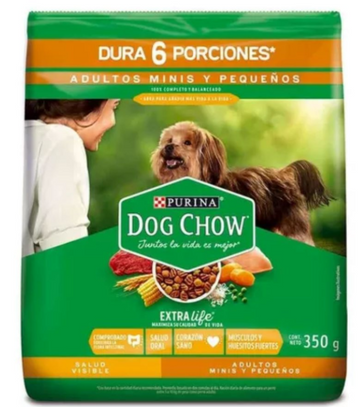 DOG CHOW ADUL RP LIFE 350 G AMARILLO