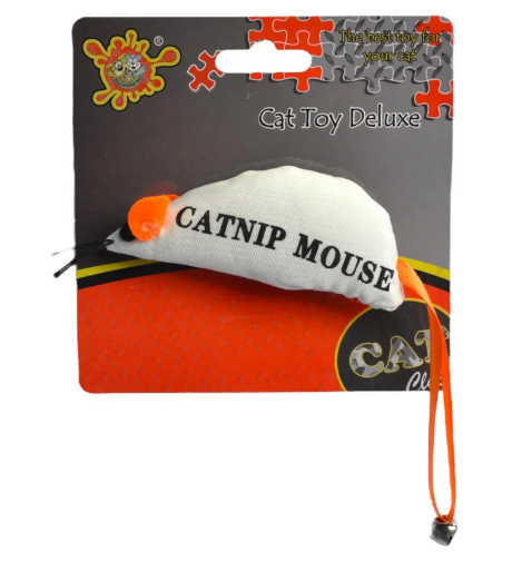 JUGUETE PARA GATO RATON GRANDE CATNIP
