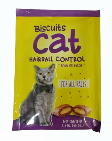 BISCUITS CAT BOLA DE PELOS 40G