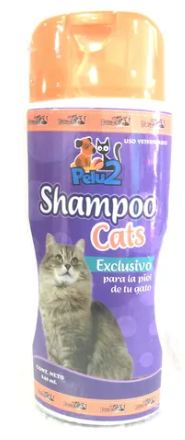 SHAMPOO GATOS PELU2 X 240ML