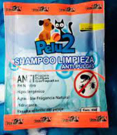 SHAMPOO PELU2 LIMPIEZA ANTIPULGAS 40 G