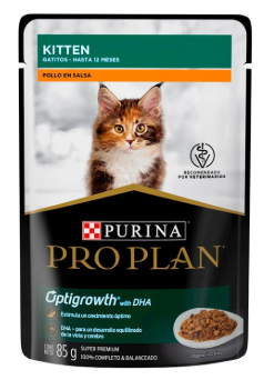 PRO PLAN SOBRE WET CAT KITTEN X 85 GR POLLO