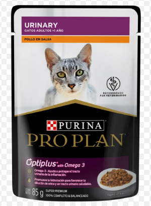 PRO PLAN WET CAT URYNARY 85 GR CON POLLO