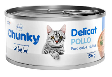 DELICAT POLLO BANDEJA 156G CHUNKY