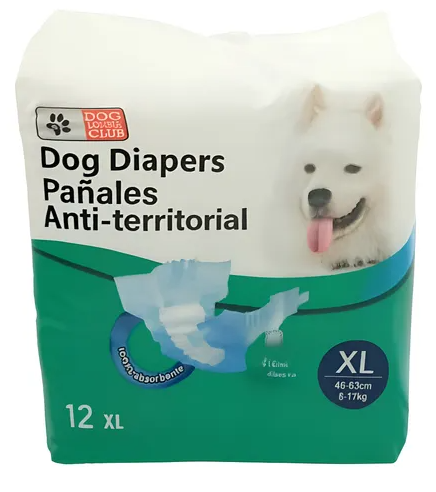 PAÑAL POSTQUI MACHO ANTITERRITORIAL TALLA XL REF CM-MHIT-12XL