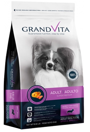 C GRAND VITA SALMON & PAVO ADULTO RAZAS PEQUEÑA 3 KG