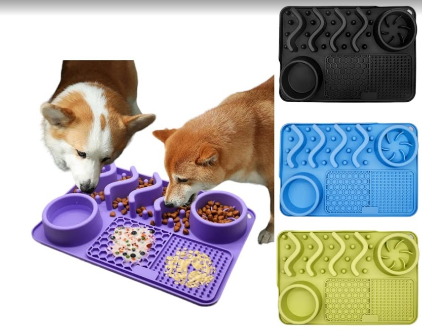 COMEDERO ENTRENAMIENTO COMIDA LENTA PARA MASCOTAS REF MO-756