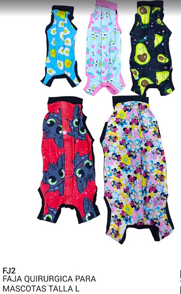FAJA QUIRURGICA PARA MASCOTAS TALLA L-XL REF FJ2