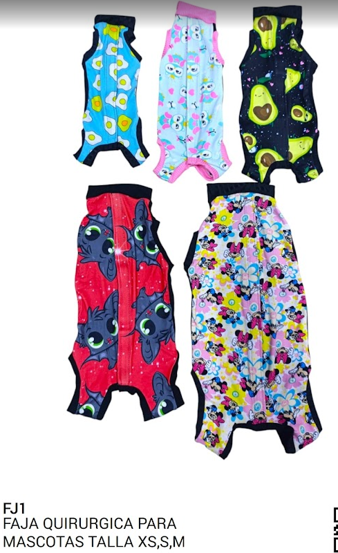 FAJA QUIRURGICA PARA MASCOTAS XS-S-M REF FJ1