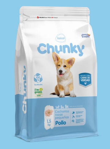 CHUNKY CACH RAZAS PEQ POLLO PACK 1.5 KG REF 151031