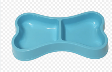 COMEDERO DOBLE SENCILLO MED FORMA HUESO REF 1028