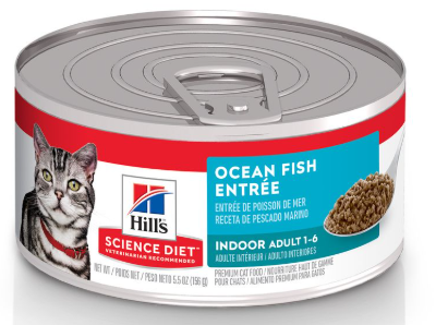 HILLS F ADULT INDOOR OCEAN FISH 5,5 OZ LATA (REF 02141)