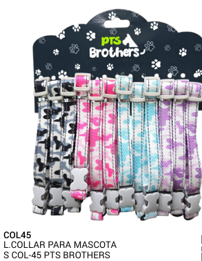 COLLAR PARA MASCOTAS REF COL-45 PTS BROTHERS