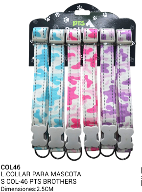 COLLAR PARA MASCOTAS (REF COL- 46) PTS BROTHERS