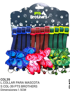 COLLAR PARA MASCOTAS REF COL - 39 PTS BROTHERS