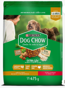 DOG CHOW AD RP S/C X 475 GR (NARANJA )
