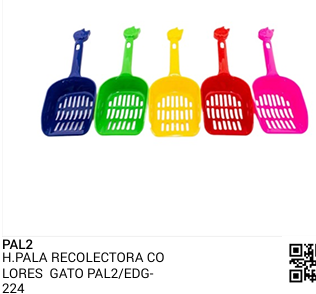 PALA RECOLECTORA COLORES GATO REF PAL2/EDG-224