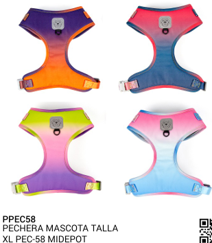 PECHERA MASCOTAS T.XL REF PEC-58 MIDEPOT