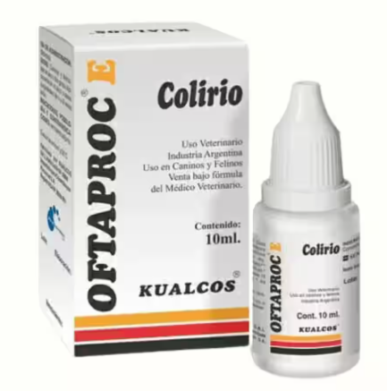 OFTAPROC E COLIRIO 10 ML