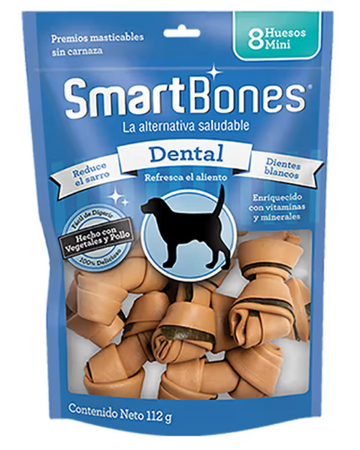 SMARTBONES DENTAL MINI 8 UND 112 G