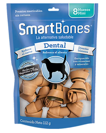 SMARTBONES DENTAL MINI 8 UND 112 G
