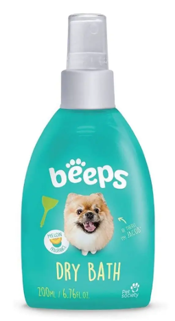 BEEPS DRY BATH X 200 ML 6.7 OZ