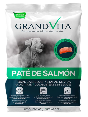C GRAND VITA PATE DE SALMON PERRO 100 GR