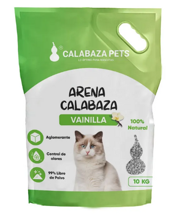 ARENA CALABAZA 10 KL VAINILLA