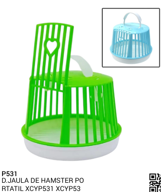 JAULA DE HAMSTER PORTATIL REF XCYP531