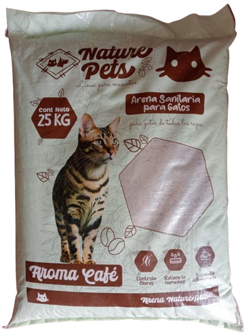 ARENA GATO NATURE PETS CAFE 25 KL