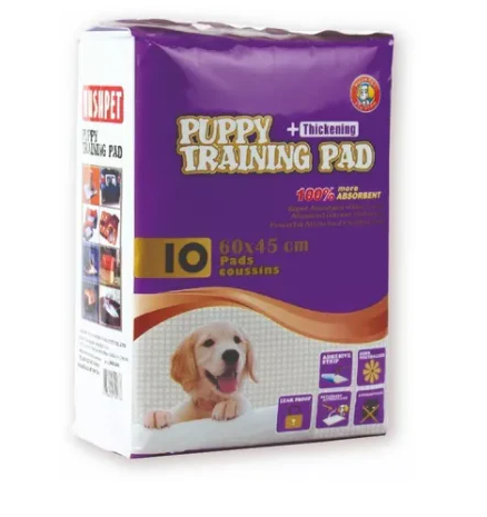TOALLAS ACOSTUMBRADORA 60 X45 REF HUS PETS X 10 UND