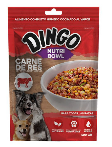 DINGO NUTRI BOWL WF SURTIDO X 400 GR