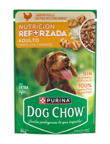 DOG CHOW AD POLLO SOBRE X 85 GR NUTRICION