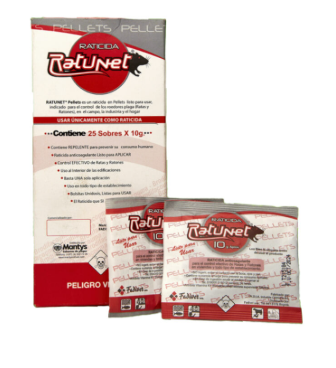 RATUNET PELLETS SOBRE 10 GR