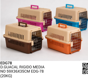 GUACAL RIGIDO MEDIANO 59X36X35CM REF EDG-78
