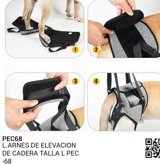 ARNES DE ELEVACION DE CADERA TALLA L REF PEC-68