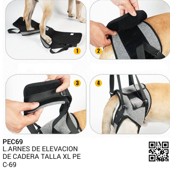 ARNES DE ELEVACION DE CADERA TALLA XL REF PEC-69