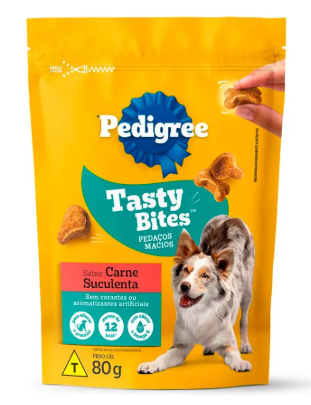 PEDIGREE TASTY BITES CARNE X 80 GR