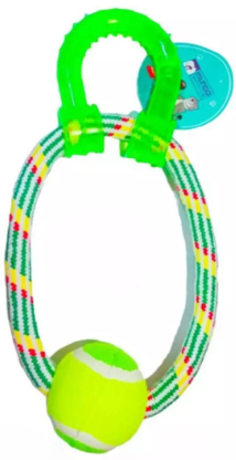 JUGUETE CUERDA PELOTA RIGIDA REF M4866